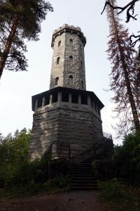Aulangon näkötorni u města Hämeenlinna